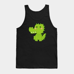 Cute crocodile Tank Top